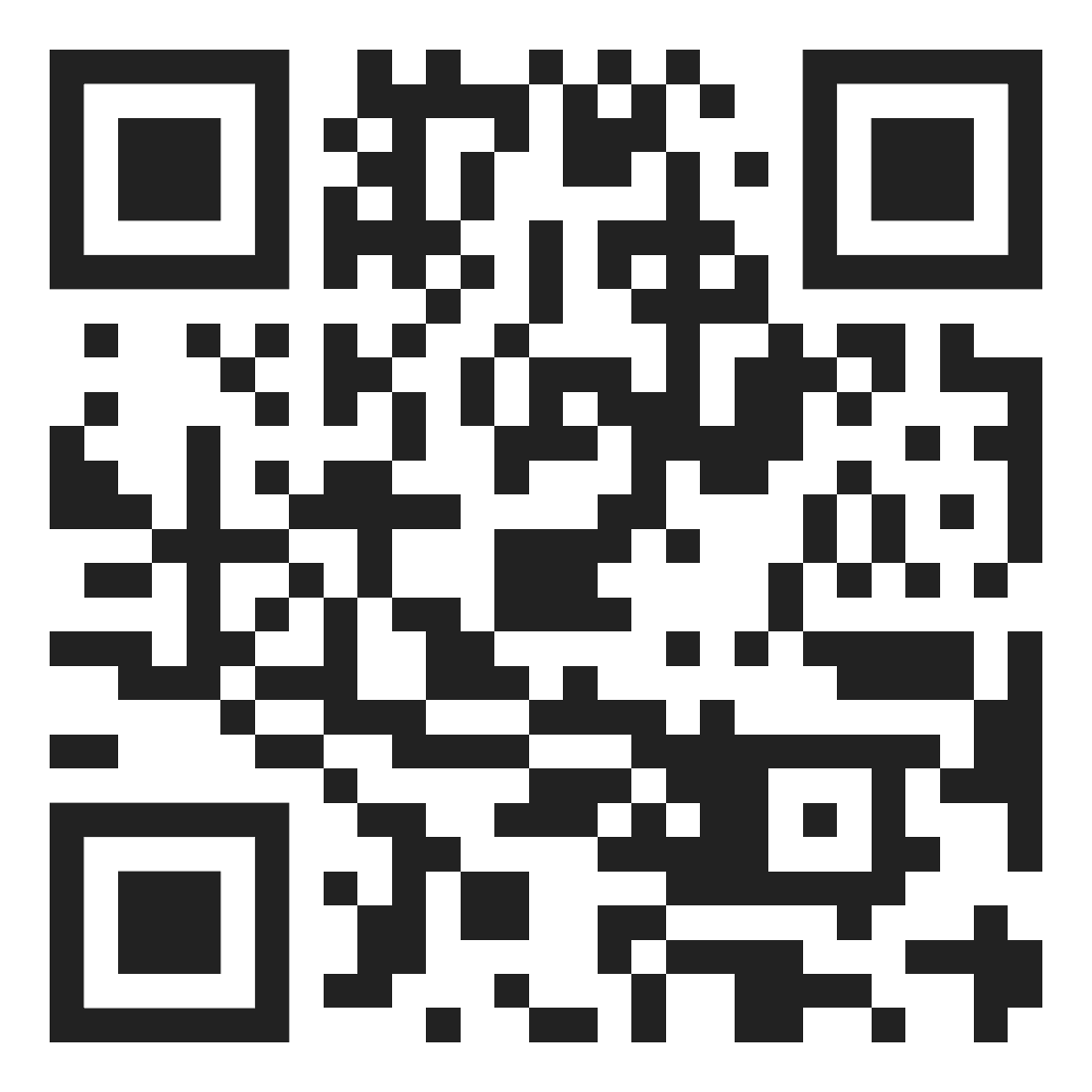 QR code to download the app