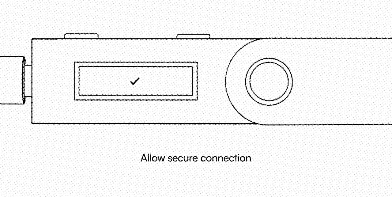 Ledger guide allow connection